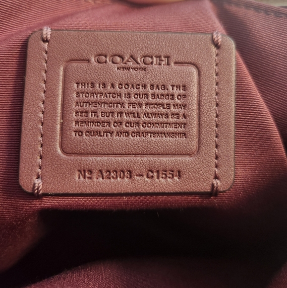 NWOT Coach cross body purse - Picture 4 of 4